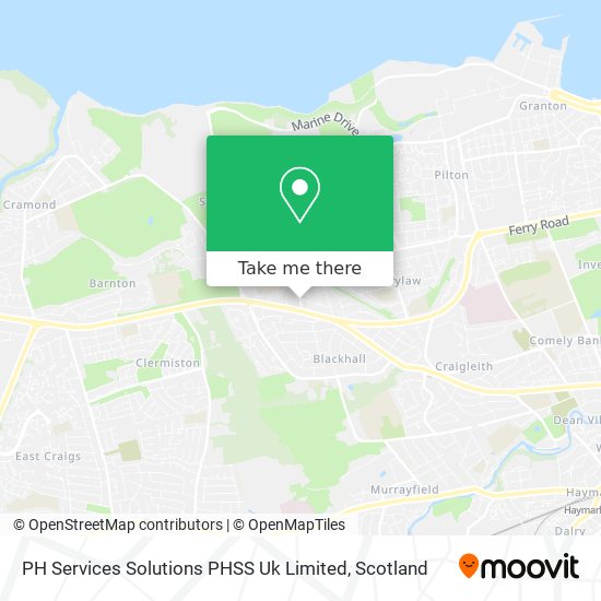 PH Services Solutions PHSS Uk Limited map
