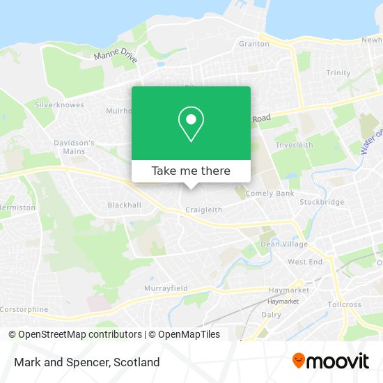 Mark and Spencer map