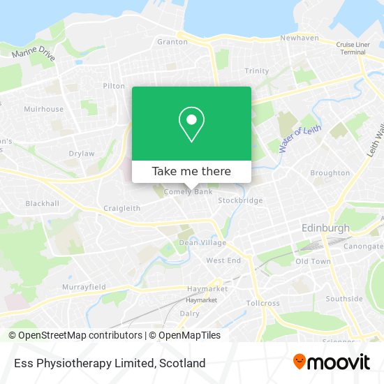 Ess Physiotherapy Limited map