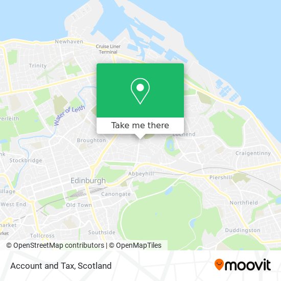 Account and Tax map