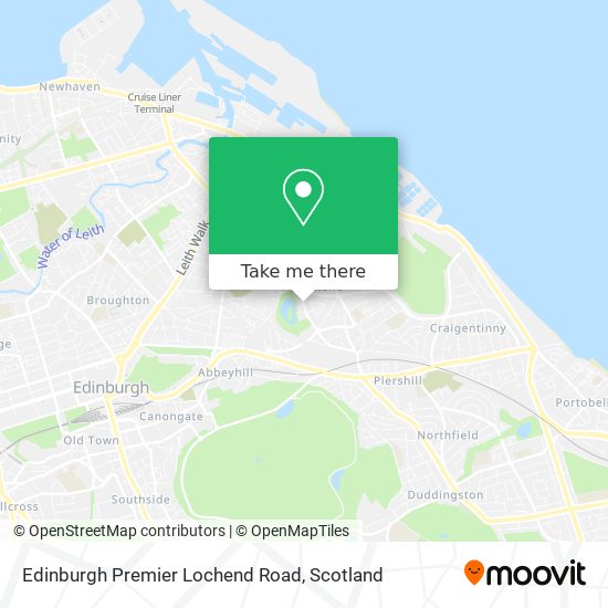 Edinburgh Premier Lochend Road map