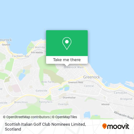 Scottish Italian Golf Club Nominees Limited map