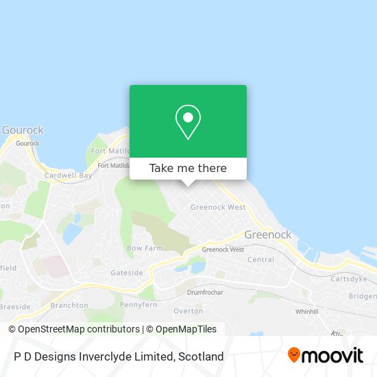 P D Designs Inverclyde Limited map