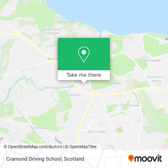 Cramond Driving School map