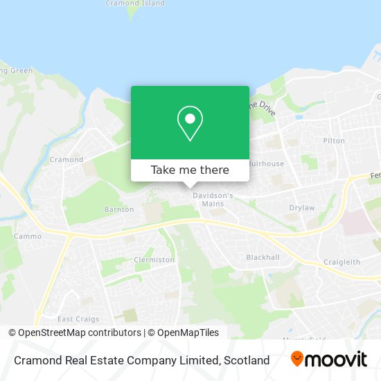 Cramond Real Estate Company Limited map