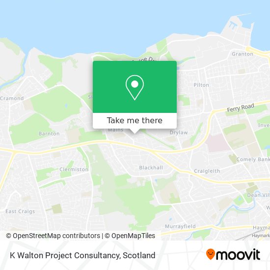 K Walton Project Consultancy map