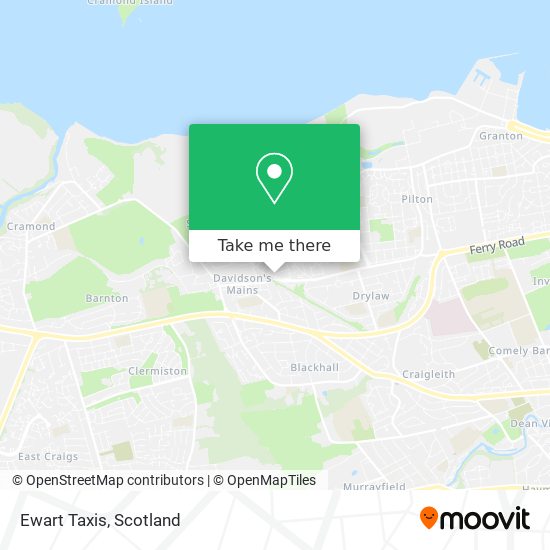 Ewart Taxis map