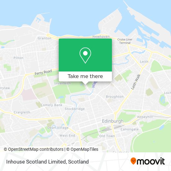 Inhouse Scotland Limited map