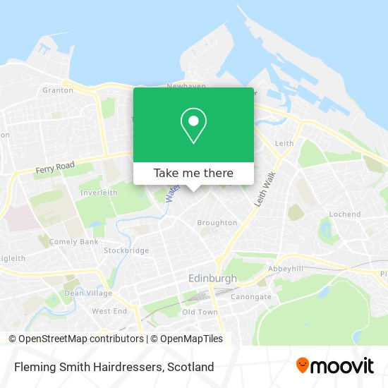 Fleming Smith Hairdressers map