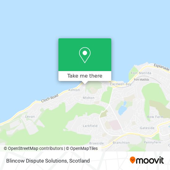 Blincow Dispute Solutions map
