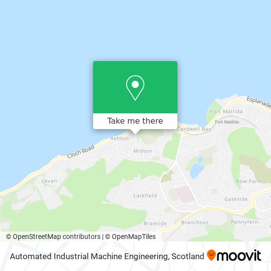 Automated Industrial Machine Engineering map
