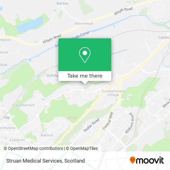 Struan Medical Services map