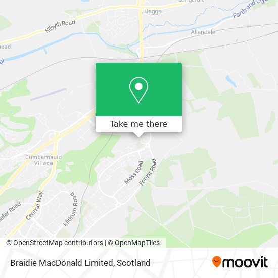 Braidie MacDonald Limited map