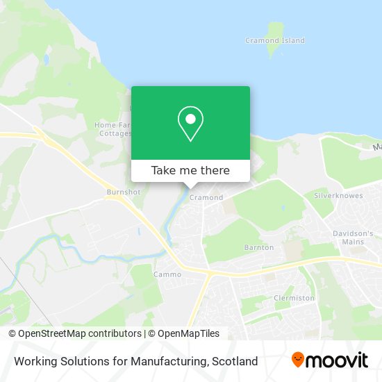 Working Solutions for Manufacturing map