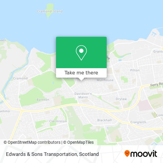 Edwards & Sons Transportation map