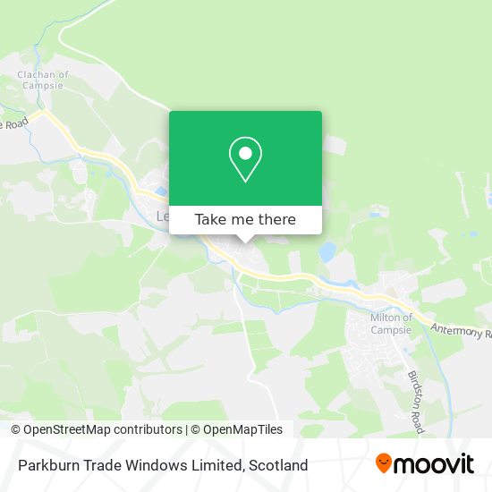 Parkburn Trade Windows Limited map