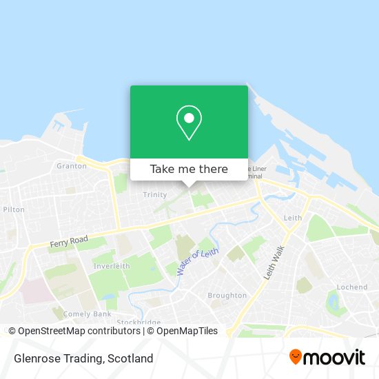 Glenrose Trading map