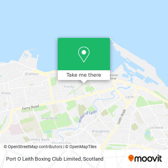Port O Leith Boxing Club Limited map