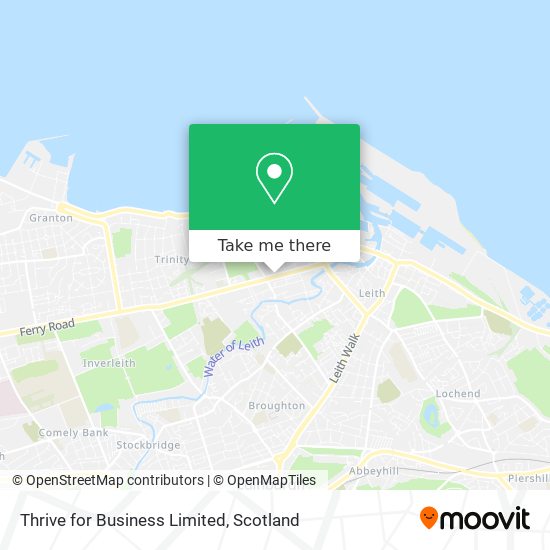 Thrive for Business Limited map