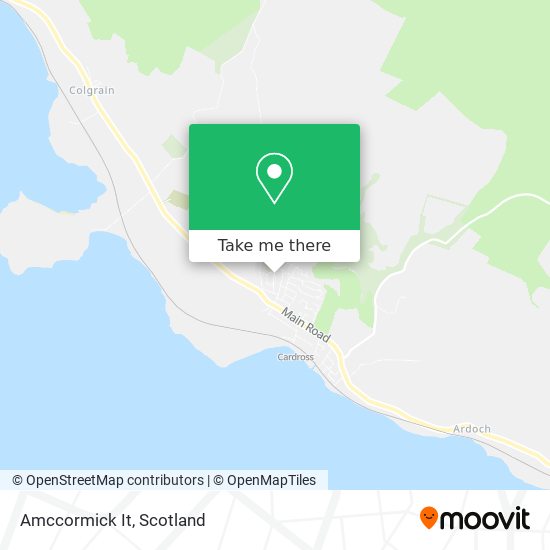 How to get to Amccormick It in Cardross by Bus or Train?