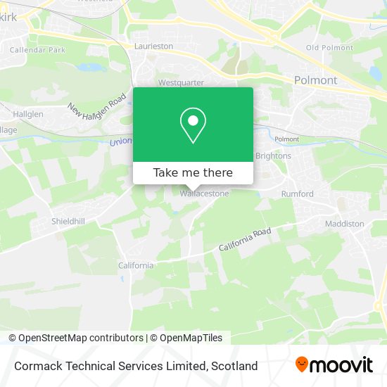 Cormack Technical Services Limited map