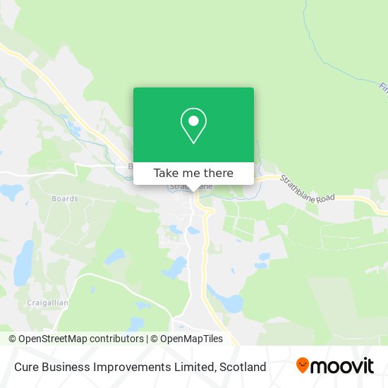 Cure Business Improvements Limited map