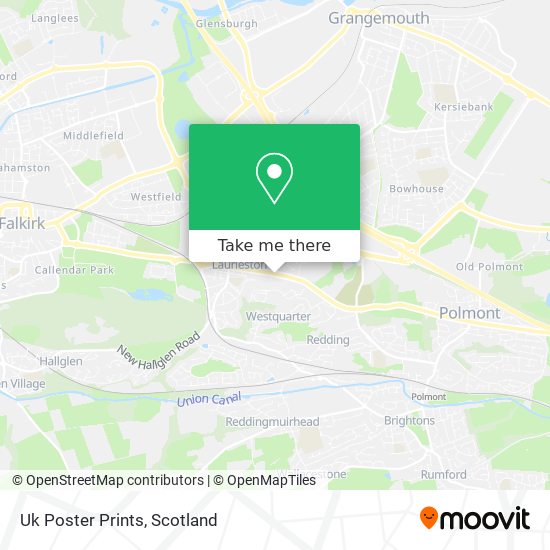 Uk Poster Prints map