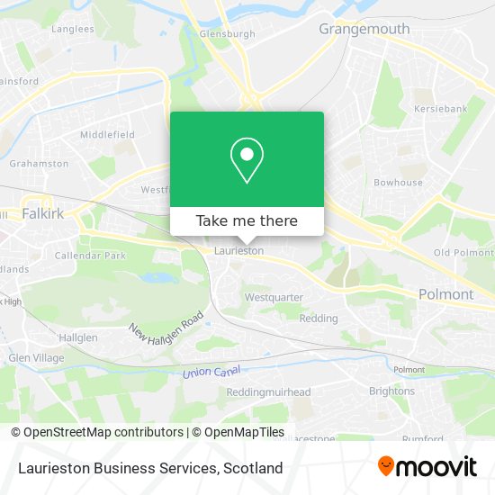 Laurieston Business Services map