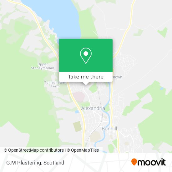 G.M Plastering map