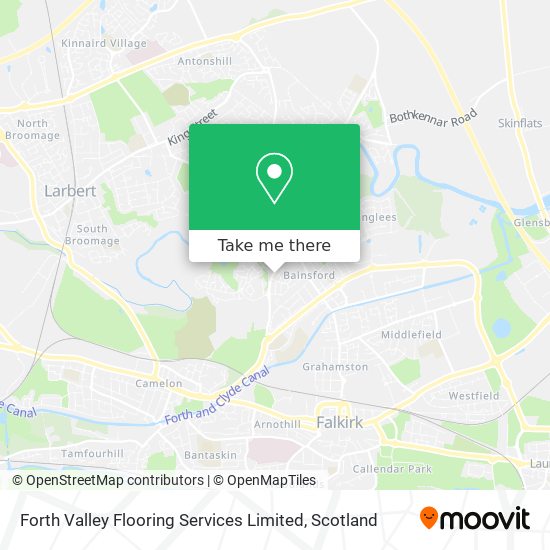 Forth Valley Flooring Services Limited map