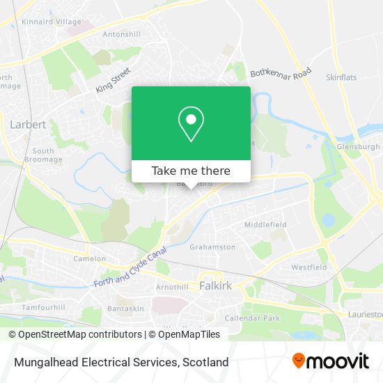 Mungalhead Electrical Services map