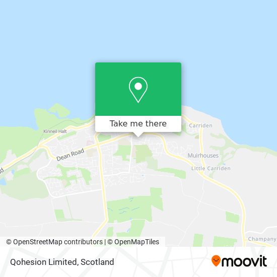 Qohesion Limited map