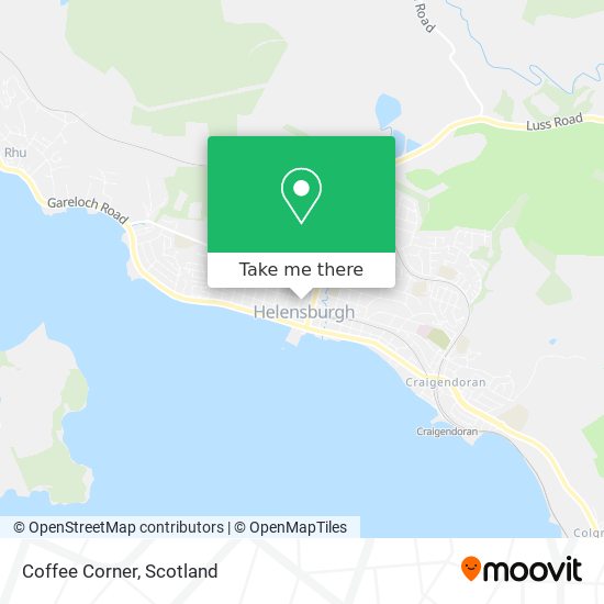 Coffee Corner map