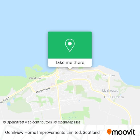 Ochilview Home Improvements Limited map