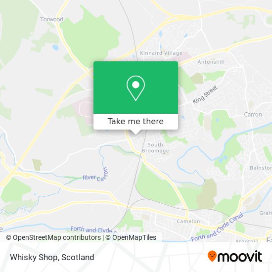 Whisky Shop map