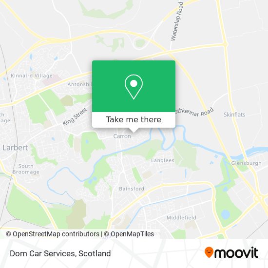 Dom Car Services map