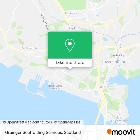 Grainger Scaffolding Services map