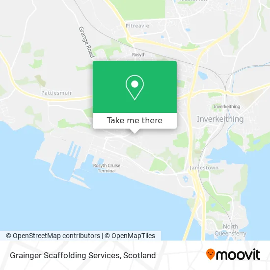 Grainger Scaffolding Services map