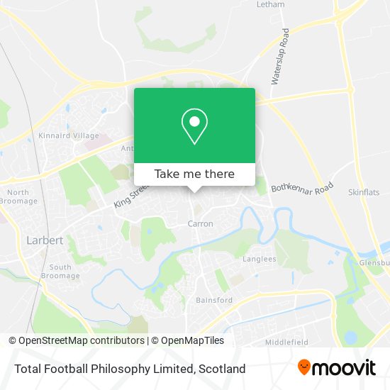 Total Football Philosophy Limited map