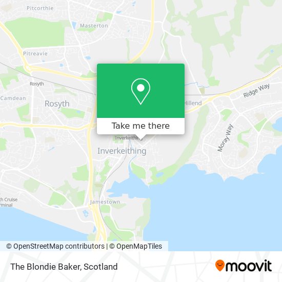 The Blondie Baker map