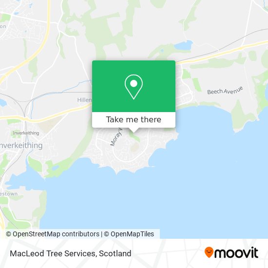 MacLeod Tree Services map