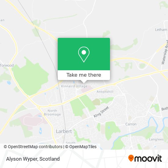 Alyson Wyper map