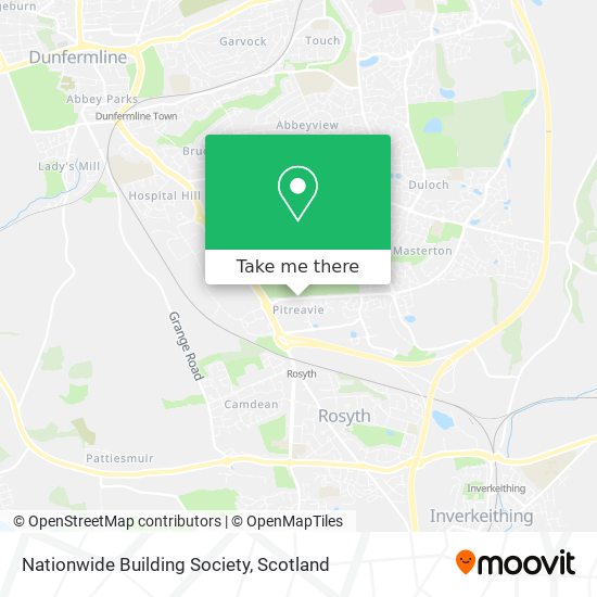 Nationwide Building Society map