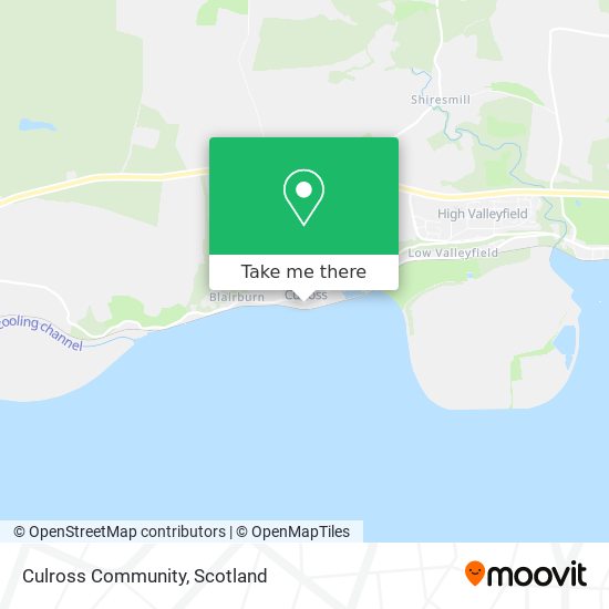 Culross Community map