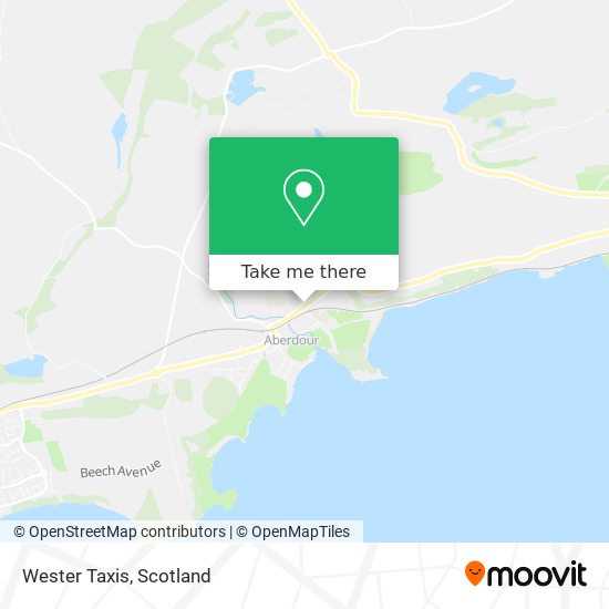 Wester Taxis map