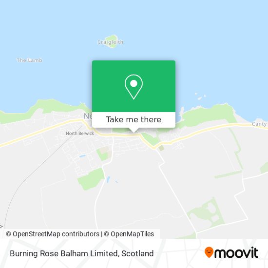Burning Rose Balham Limited map