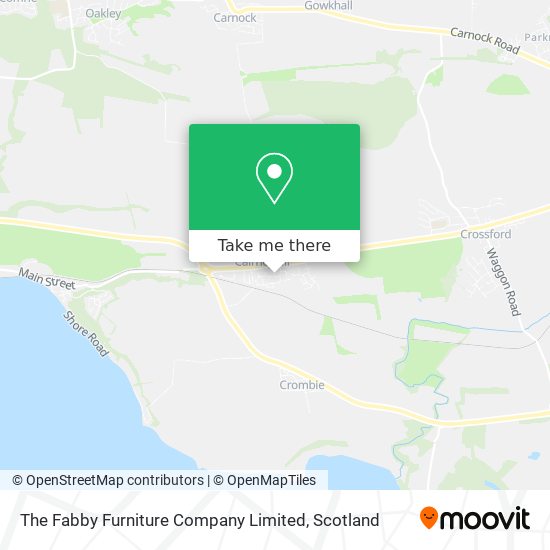 The Fabby Furniture Company Limited map