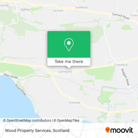 Wood Property Services map