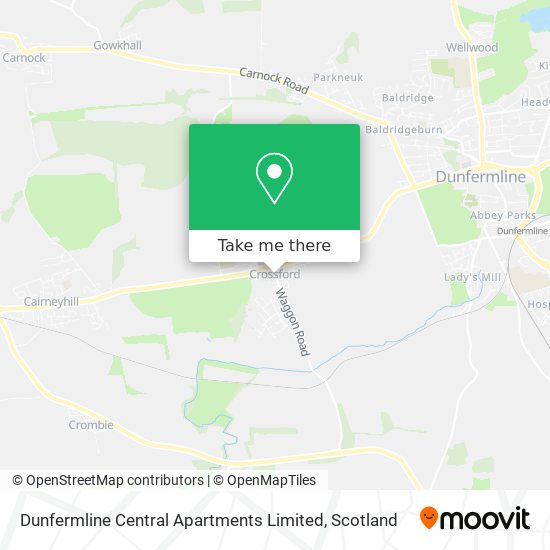 Dunfermline Central Apartments Limited map
