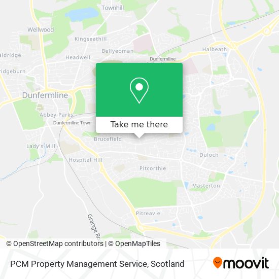 PCM Property Management Service map